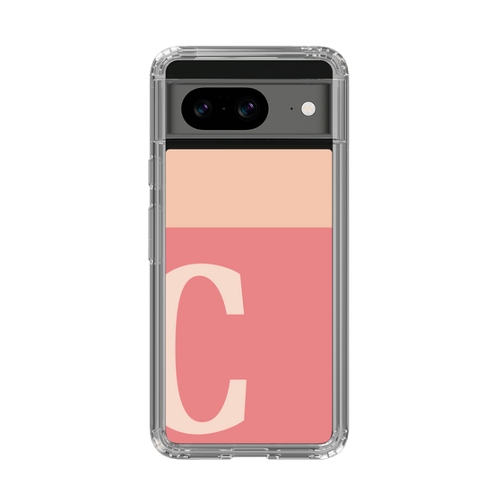 Slim Protection Case［ Original - initial two tone - C pink ］