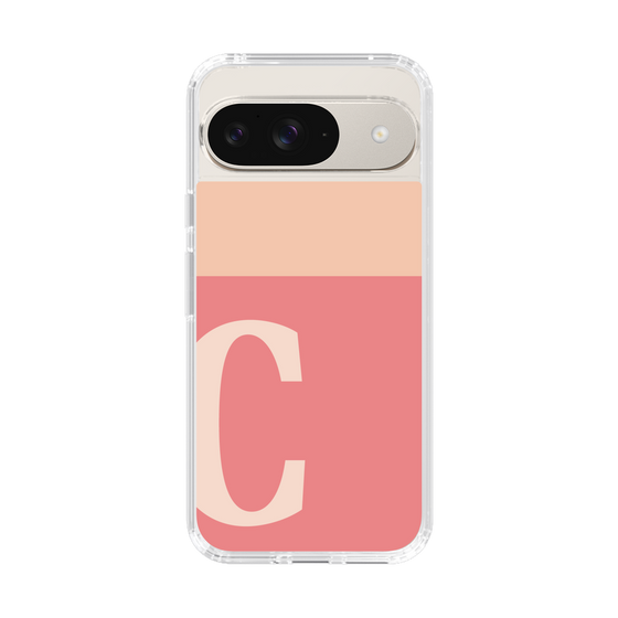 Slim Protection Case［ Original - initial two tone - C pink ］