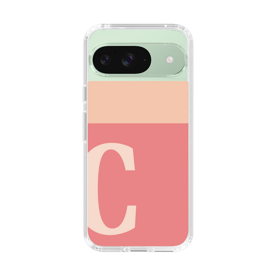 Slim Protection Case［ Original - initial two tone - C pink ］