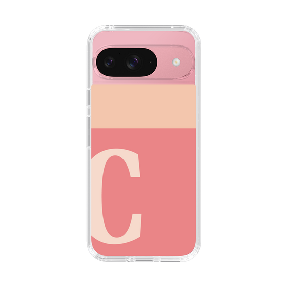 Slim Protection Case［ Original - initial two tone - C pink ］