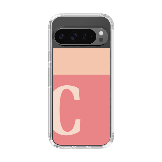 Slim Protection Case［ Original - initial two tone - C pink ］