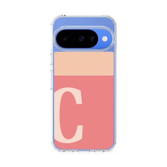 Slim Protection Case［ Original - initial two tone - C pink ］