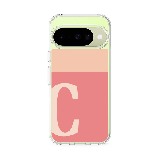 Slim Protection Case［ Original - initial two tone - C pink ］
