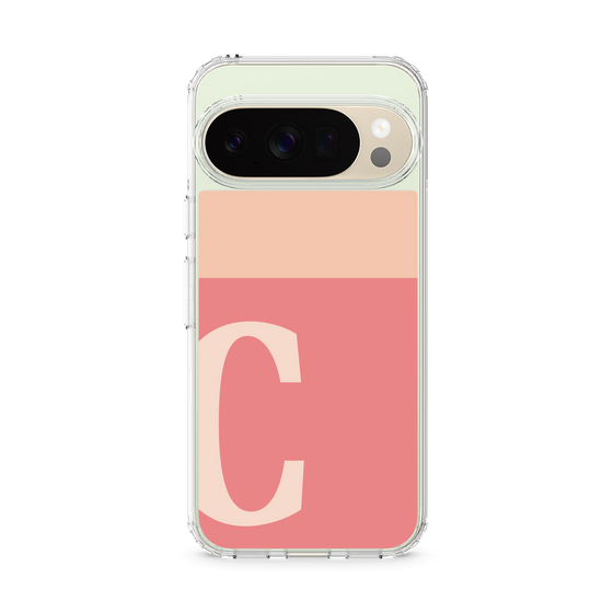 Slim Protection Case［ Original - initial two tone - C pink ］