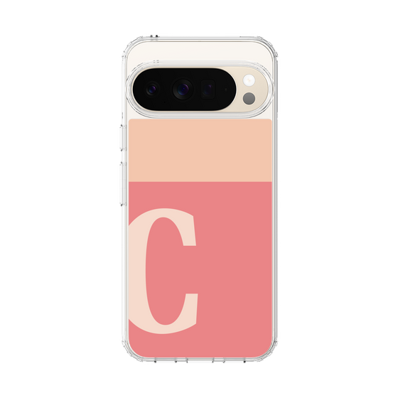 Slim Protection Case［ Original - initial two tone - C pink ］