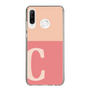 Slim Protection Case［ Original - initial two tone - C pink ］