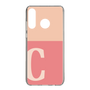 Slim Protection Case［ Original - initial two tone - C pink ］
