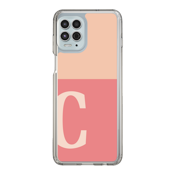 Slim Protection Case［ Original - initial two tone - C pink ］