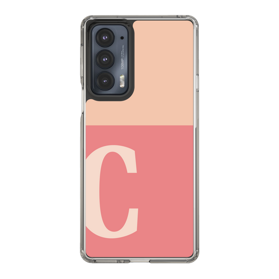 Slim Protection Case［ Original - initial two tone - C pink ］