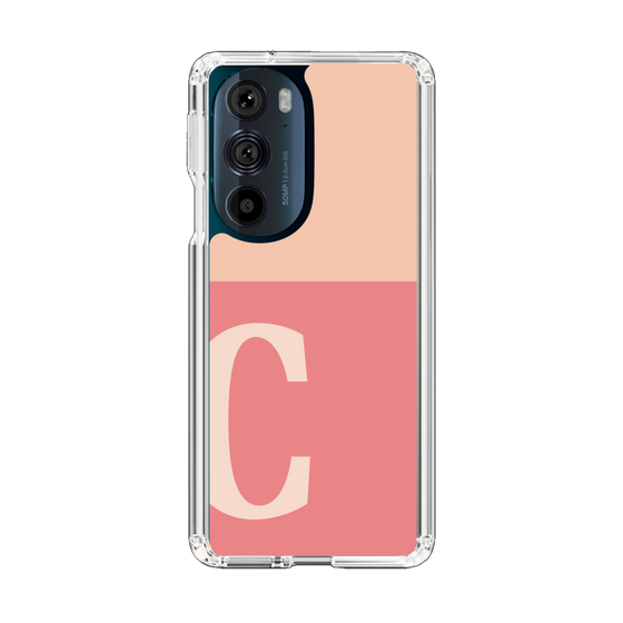Slim Protection Case［ Original - initial two tone - C pink ］