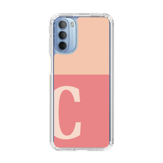 Slim Protection Case［ Original - initial two tone - C pink ］