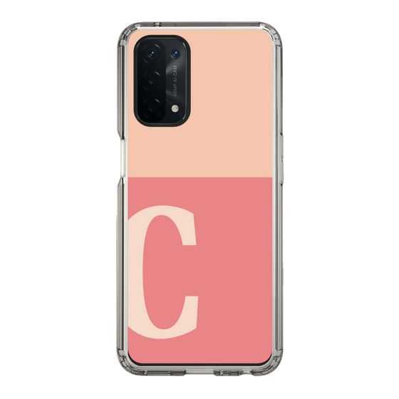 Slim Protection Case［ Original - initial two tone - C pink ］