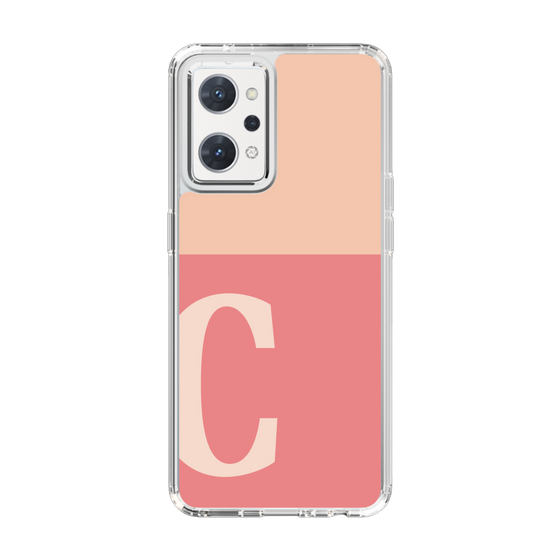 Slim Protection Case［ Original - initial two tone - C pink ］