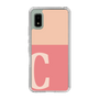 Slim Protection Case［ Original - initial two tone - C pink ］