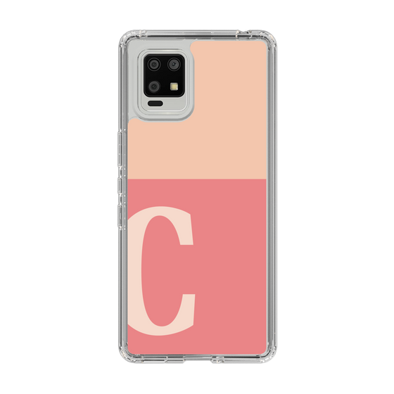 Slim Protection Case［ Original - initial two tone - C pink ］