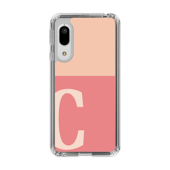 Slim Protection Case［ Original - initial two tone - C pink ］