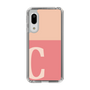 Slim Protection Case［ Original - initial two tone - C pink ］