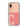 Slim Protection Case［ Original - initial two tone - C pink ］