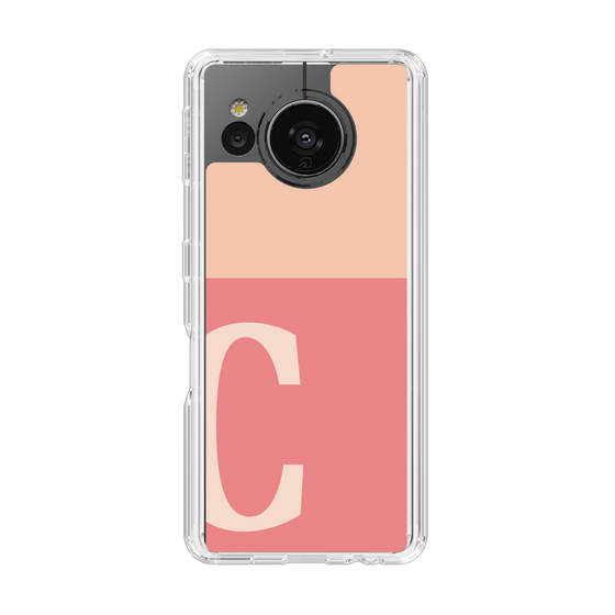Slim Protection Case［ Original - initial two tone - C pink ］