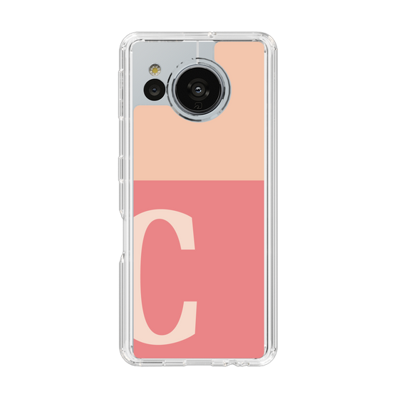 Slim Protection Case［ Original - initial two tone - C pink ］