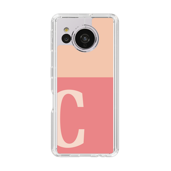Slim Protection Case［ Original - initial two tone - C pink ］