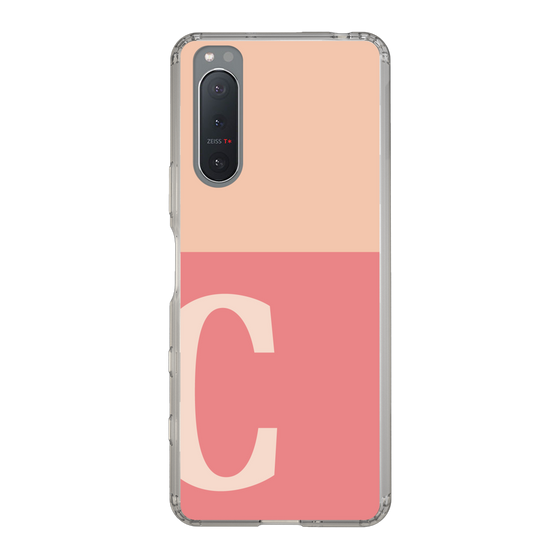 Slim Protection Case［ Original - initial two tone - C pink ］