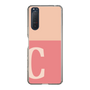 Slim Protection Case［ Original - initial two tone - C pink ］
