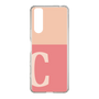 Slim Protection Case［ Original - initial two tone - C pink ］