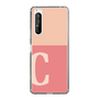 Slim Protection Case［ Original - initial two tone - C pink ］