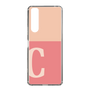 Slim Protection Case［ Original - initial two tone - C pink ］