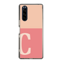 Slim Protection Case［ Original - initial two tone - C pink ］