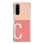 Slim Protection Case［ Original - initial two tone - C pink ］