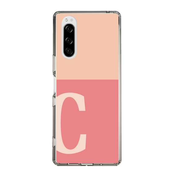 Slim Protection Case［ Original - initial two tone - C pink ］