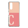 Slim Protection Case［ Original - initial two tone - C pink ］