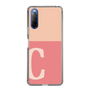 Slim Protection Case［ Original - initial two tone - C pink ］
