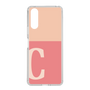 Slim Protection Case［ Original - initial two tone - C pink ］
