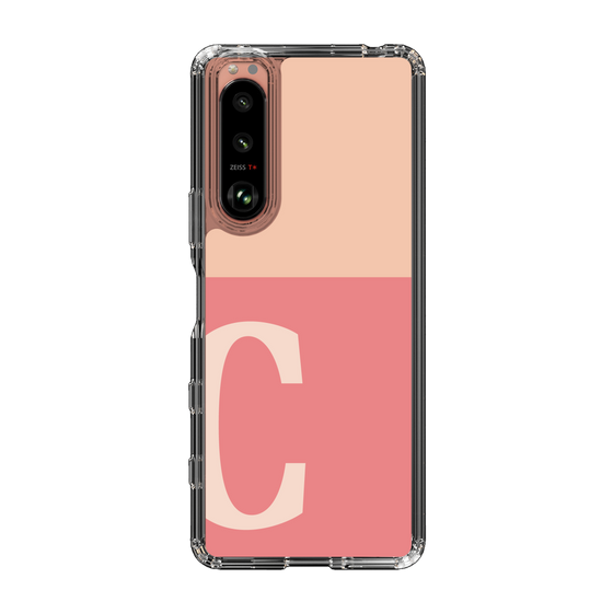 Slim Protection Case［ Original - initial two tone - C pink ］