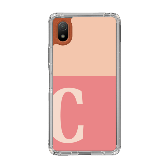Slim Protection Case［ Original - initial two tone - C pink ］