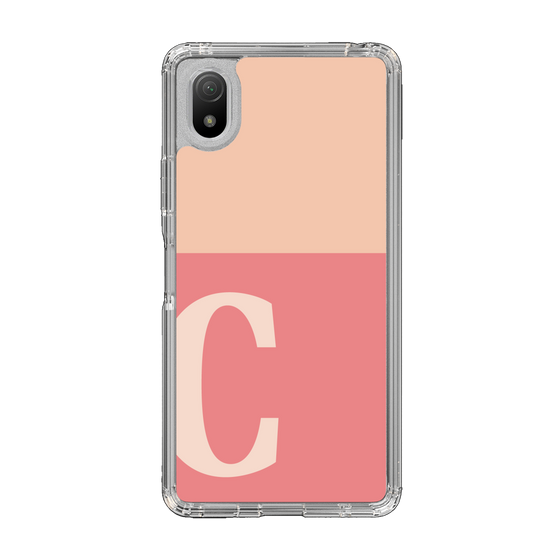 Slim Protection Case［ Original - initial two tone - C pink ］
