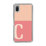 Slim Protection Case［ Original - initial two tone - C pink ］