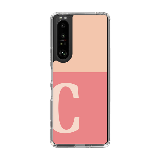 Slim Protection Case［ Original - initial two tone - C pink ］