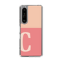 Slim Protection Case［ Original - initial two tone - C pink ］