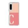 Slim Protection Case［ Original - initial two tone - C pink ］