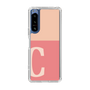 Slim Protection Case［ Original - initial two tone - C pink ］