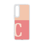 Slim Protection Case［ Original - initial two tone - C pink ］