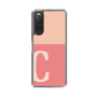 Slim Protection Case［ Original - initial two tone - C pink ］