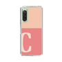 Slim Protection Case［ Original - initial two tone - C pink ］