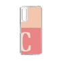 Slim Protection Case［ Original - initial two tone - C pink ］