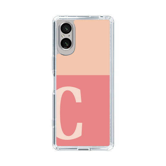 Slim Protection Case［ Original - initial two tone - C pink ］