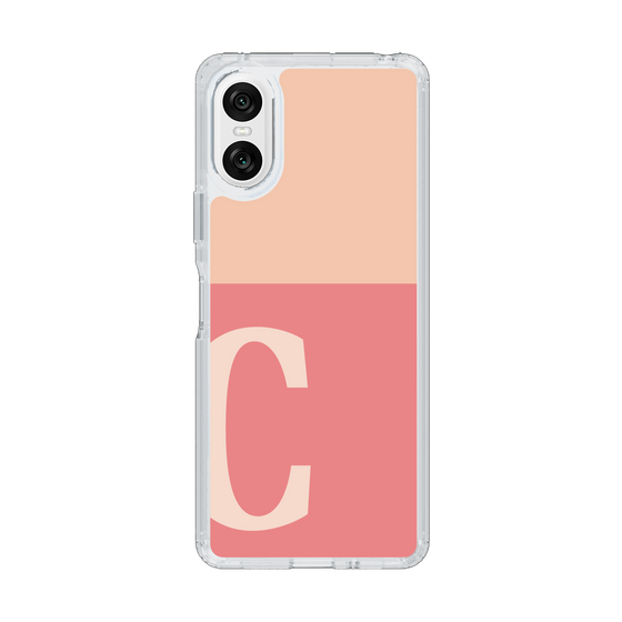 Slim Protection Case［ Original - initial two tone - C pink ］